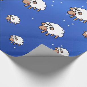 Papier Cadeau Papier à envelopper Moutons