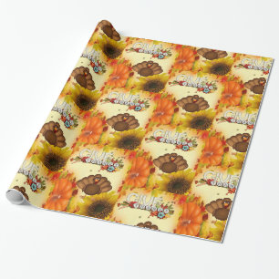 Papier Cadeau Papier à envelopper Thanksgiving