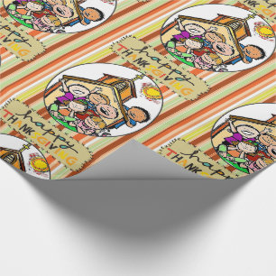 Papier Cadeau Papier à envelopper Thanksgiving