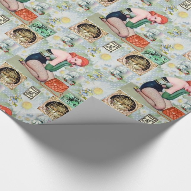 Papier Cadeau Papier à envelopper Victorian (Coin)