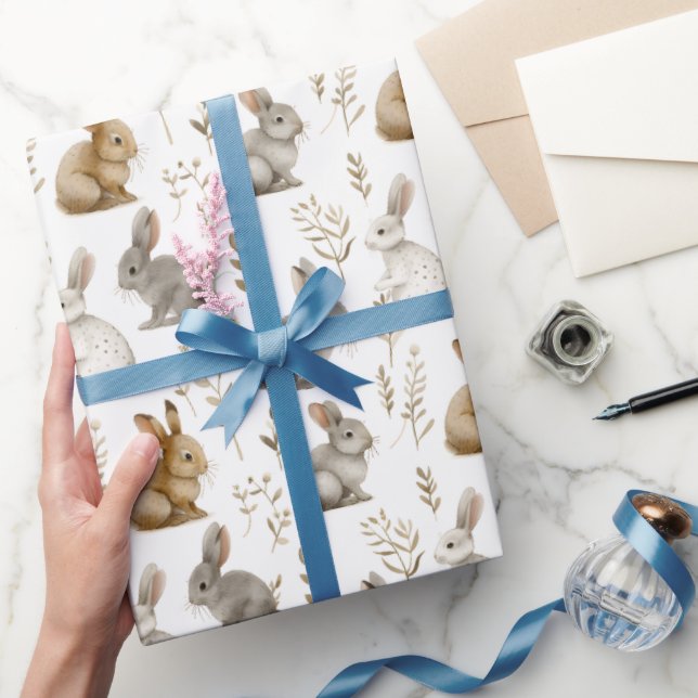 Papier Cadeau Papier à grappes et à enveloppement de feuillage (Cadeaux)