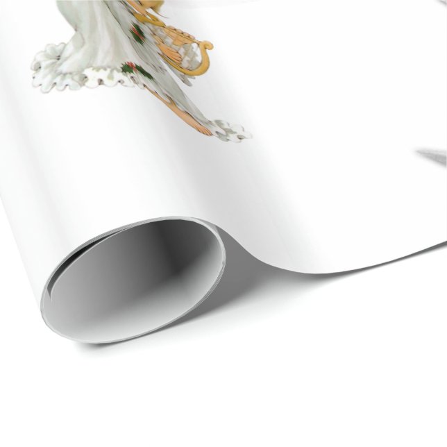 Papier Cadeau Papier à recouvrement brillant Angel Pony (Coin rond)