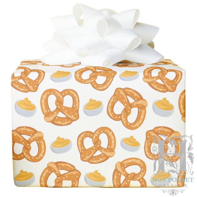 Papier Cadeau Papier à retzels et à éplucher au fromage (Créateur téléchargé)
