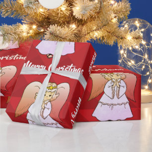 Papier Cadeau Papier Angel