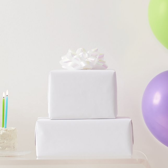 Papier Cadeau Papier blanc (Cadeaux de fête)