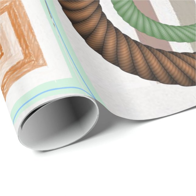 Papier Cadeau Papier brillant (Coin rond)