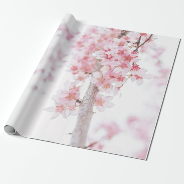 PAPIER CADEAU PAPIER CADEAU: CHERRY BLOSSOMS (Déroulé)