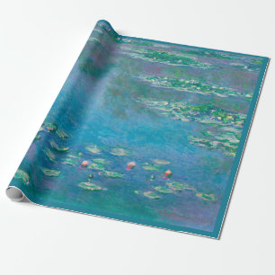 PAPIER CADEAU PAPIER CADEAU: CLAUDE MONET : MENSONGES D'EAU