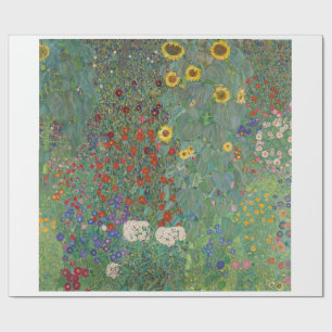 PAPIER CADEAU PAPIER CADEAU: GUSTAV KLIMT : JARDIN AGRICOLE