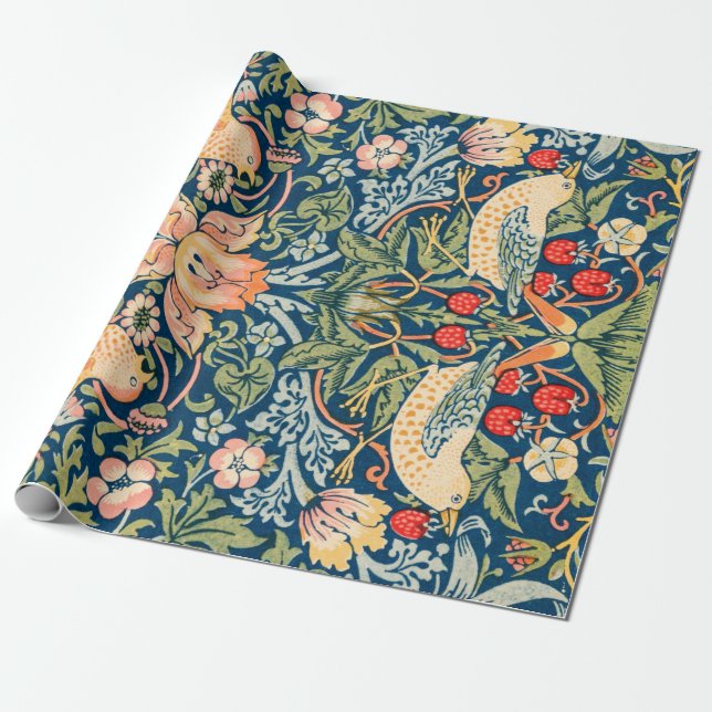 PAPIER CADEAU PAPIER CADEAU: WILLIAM MORRIS : (Déroulé)