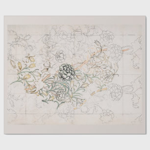 PAPIER CADEAU PAPIER CADEAU: WILLIAM MORRIS : TULIP SAUVAGE