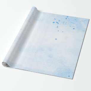 Papier Cadeau papier d'aquarelle bleu Arrière - plan