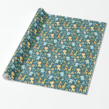 Papier de Baby shower Jungle Joy
