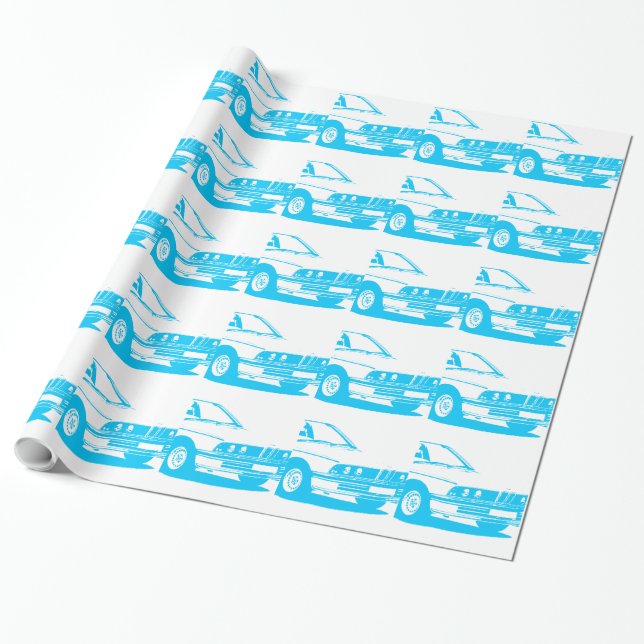 Papier Cadeau Papier de BMW E30 Wraping (Déroulé)