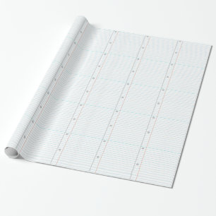 Papier Cadeau Papier de carnet