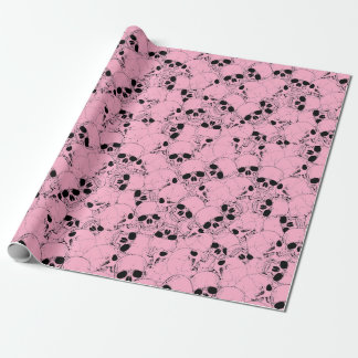 PAPIER CADEAU PAPIER DE LAVAGE DES COMPÉTENCES ROSES