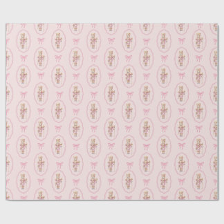 Papier Cadeau Papier de recouvrement de noisette rose