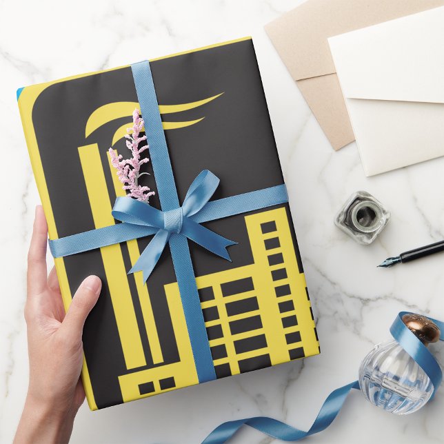 Papier Cadeau Papier de recouvrement d'usine (Créateur téléchargé)