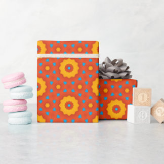 Papier Cadeau Papier de recouvrement géométrique Whimsical