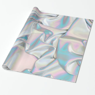 Papier Cadeau Papier de recouvrement holographique