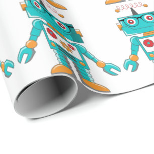 Papier Cadeau Papier de recouvrement - Robo intelligent