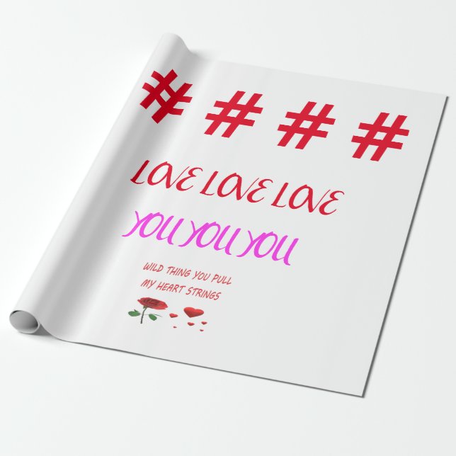 Papier Cadeau Papier d'emballage (Déroulé)