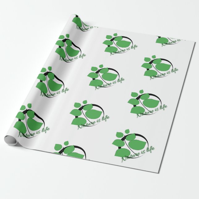 Papier Cadeau Papier d'emballage (Déroulé)