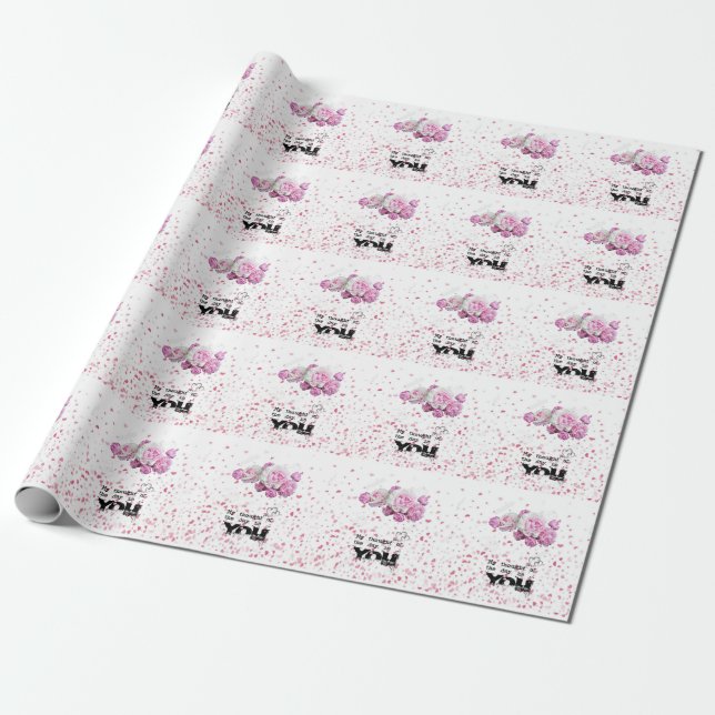 Papier Cadeau papier d'emballage (Déroulé)