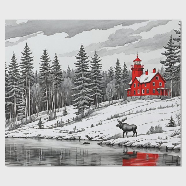 Papier Cadeau Papier d'emballage (Plat)