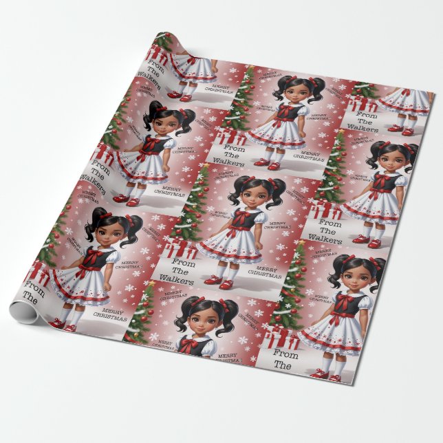 Papier Cadeau Papier d'emballage (Déroulé)
