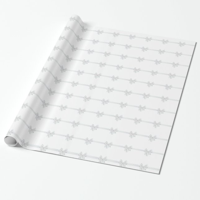 Papier Cadeau Papier d'emballage à arc doux (Déroulé)
