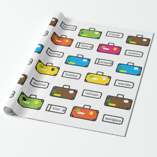 Papier Cadeau Papier d'emballage à thème Havel