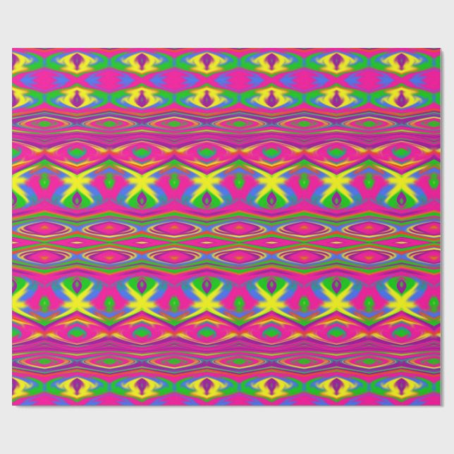 Papier Cadeau Papier d'emballage blanc natif (Plat)