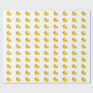 Papier Cadeau Papier d'emballage brillant de canard en