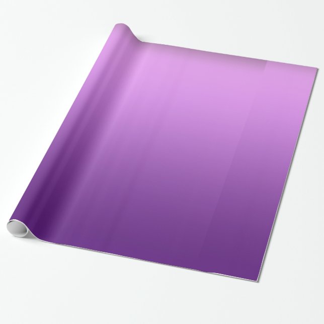 Papier Cadeau Papier d'emballage brillant pourpre, 30 dans x 6 (Déroulé)