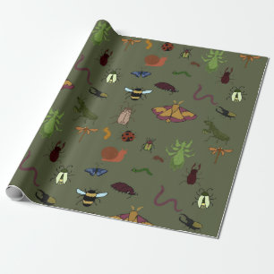 Papier Cadeau Papier d'emballage bugtastique