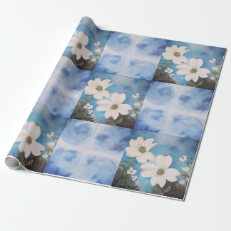 Papier Cadeau Papier d'emballage cadeau Imaginaire Dogwood
