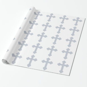 Papier Cadeau Papier d'emballage croisé chrétien
