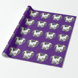 Papier Cadeau Papier d'emballage d'amis de great dane