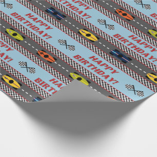 Papier Cadeau Papier d'emballage d'anniversaire de courses