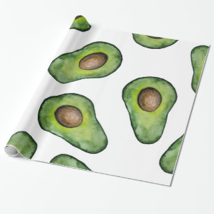 Papier Cadeau Papier d'emballage d'avocat