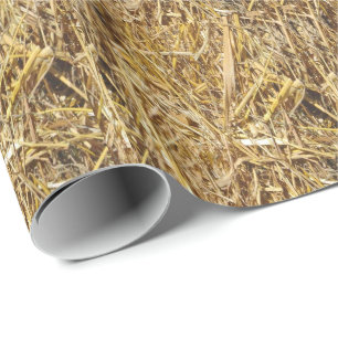 Papier Cadeau Papier d'emballage de balle de foin