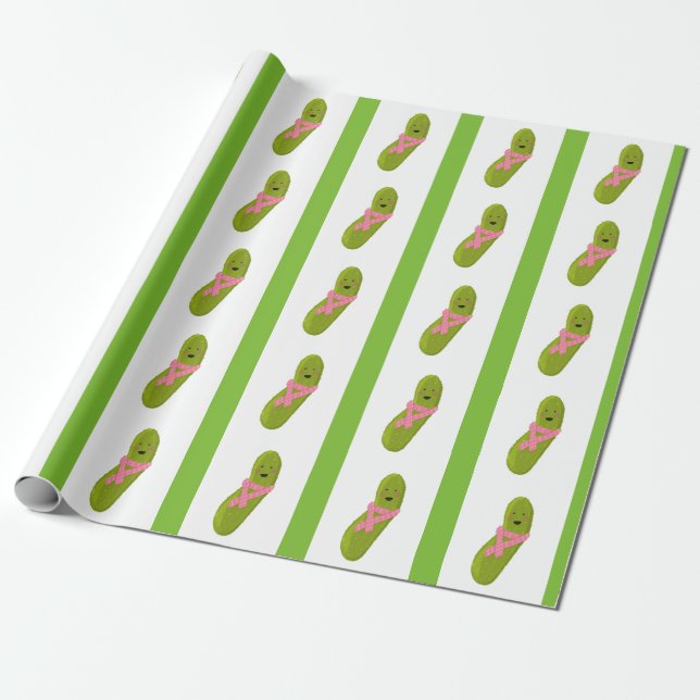 Papier Cadeau Papier d'emballage de conserves au vinaigre (Déroulé)