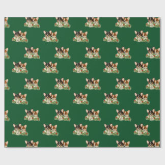 Papier Cadeau Papier d'emballage de corgi "de la livraison