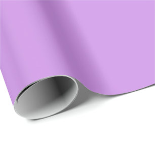 Papier Cadeau Papier d'emballage de couleur solide en lavande