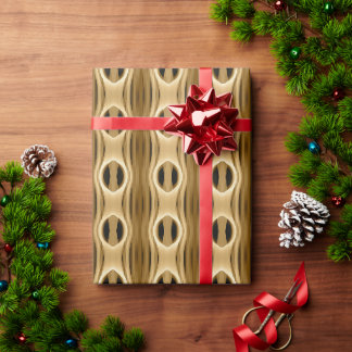 Papier Cadeau Papier d'emballage de décoration géométrique