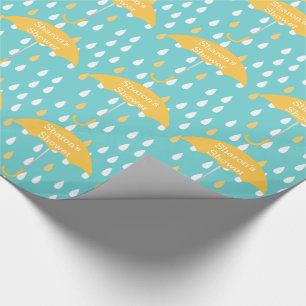 Papier Cadeau Papier d'emballage de douche faite sur commande de