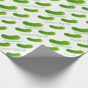 Papier Cadeau Papier d'emballage de félicitations humoristiques
