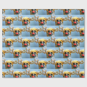 Papier Cadeau Papier d'emballage de garde forestière