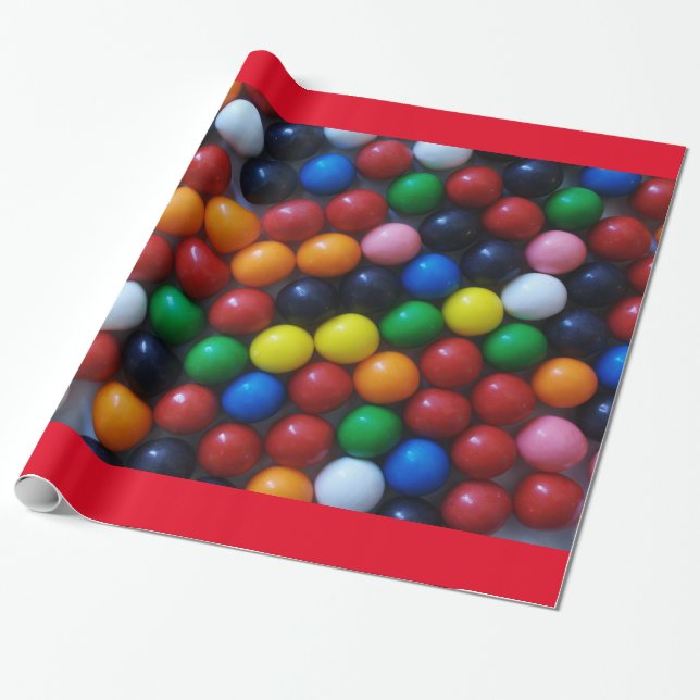 Papier Cadeau Papier d'emballage de Gumball (Déroulé)